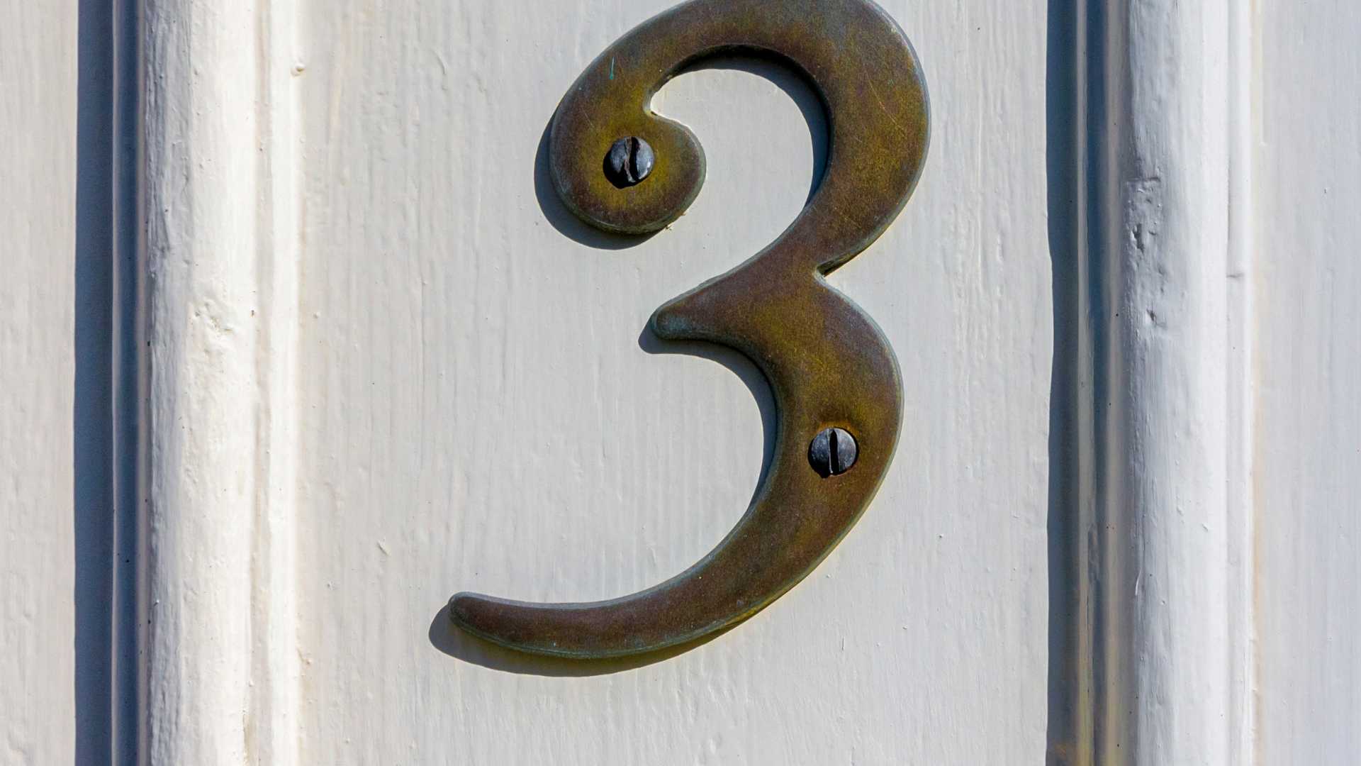 Numéro de porte 
3